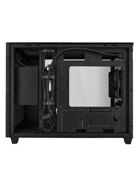 Корпус ASUS PRIME AP201 Tempered Glass/ noPSU / 1x120mm / mATX / Black