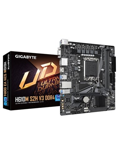 Paca de baza GIGABYTE H610M S2H V3 DDR4 / 1700 / H610 / DDR4 / mATX