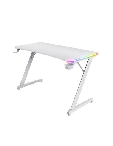 Игровой RGB-Стол Trust GXT 709W LUMINUS, White