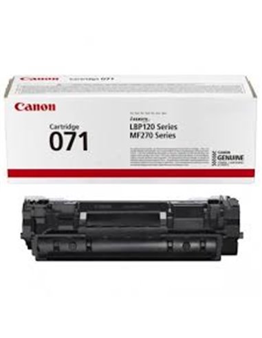 Laser Cartridge Canon 071 B (5645C002), black (1200 pages) for Canon i-Sensys LBP122dw, MF272dw, MF275dw.