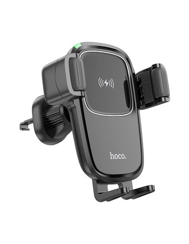 Автомобильный держатель HOCO HW1 Pro, Wireless Fast Charging Car Holder, Wireless output: 5W / 7.5W / 10W / 15W, Air Outlet,...