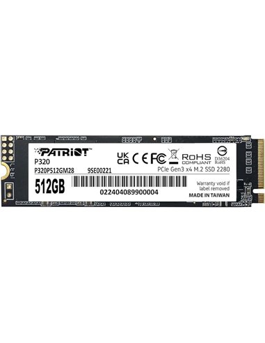 M.2 NVMe SSD Patriot P320 512GB