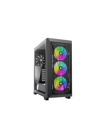 Carcasa XILENCE Xilent X | XG151 / w/oPSU / with Tempered Glass Side Panel / 3x ARGB 120mm + 1x120mm / ATX / Black