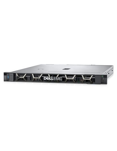 Dell PowerEdge R250 1U Rack, Intel Xeon E-2314 (2.8GHz, 8M, 4C/4T, 65W), 1x16GB UDIMM DDR4 RAM, 2TB HDD SATA, (Chassis 4x3.5...