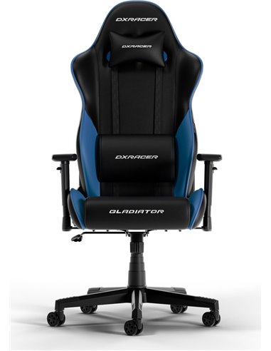 Игровое кресло DXRacer GLADIATOR-23-L / 150kg / 180-200cm / Black/Blue