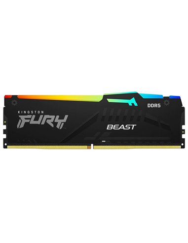 Опреативная память Kingston FURY® Beast DDR5 RGB 6000МТ/с 8ГБ