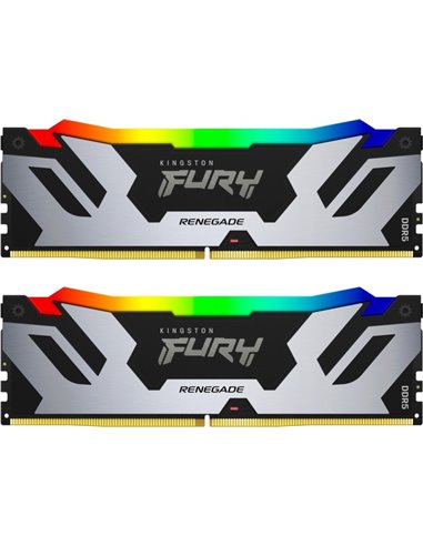 Оперативная память Kingston FURY® Renegade Silver RGB DDR5-8400 48GB (Kit of 2*24GB)