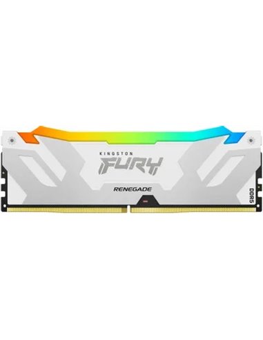 Memorie operativa Kingston FURY Renegade White DDR5 RGB 6000MHz 16GB