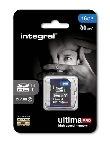 Card de Memorie Integral Ultima PRO/16GB SDHC Class10 UHS-I, U1