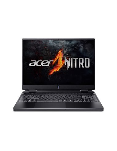 Laptop 16” ACER Nitro AN16-42 (NH.QSKEU.005)/ WQXGA/ 16:10/ AMD Ryzen 7 8845HS/ 32GB/ 1TB SSD/ RTX4060/ Obsidian Black