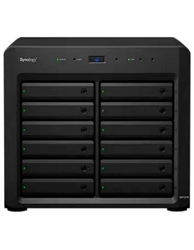 Модуль расширения NAS SYNOLOGY DX1215, Чёрный