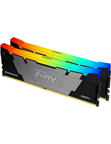 Оперативная память Kingston FURY Renegade RGB, DDR4 SDRAM, 3600 МГц, 64Гб, KF436C18RB2AK2/64