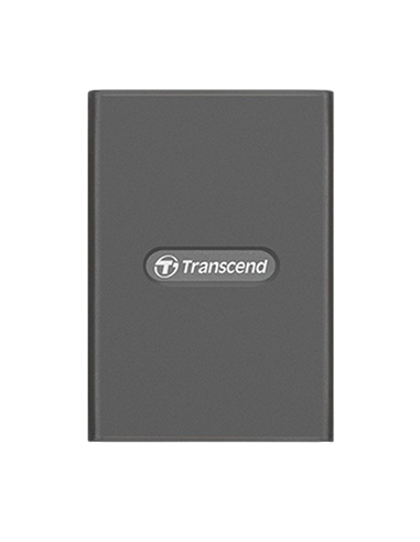 Кардридер Transcend TS-RDE2, USB Type-C, USB Type-A, Серый