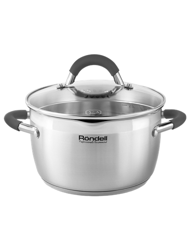 Cratiță Rondell RDS-024, 3,2L, 20cm, Grey