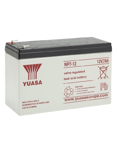 Sursă de alimentare neîntreruptibilă Yuasa NP7-12, 12V 7