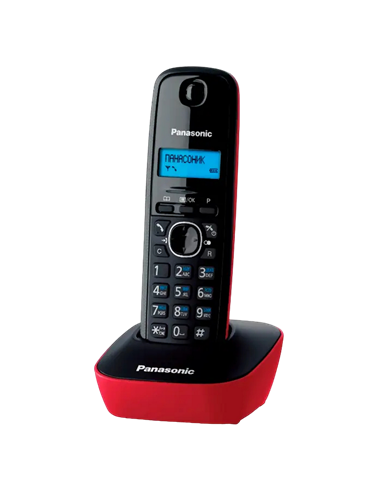 Telefon DECT Panasonic KX-TG1611, Roșu