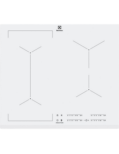 Plită cu inducție Electrolux EIV63440BW, Alb