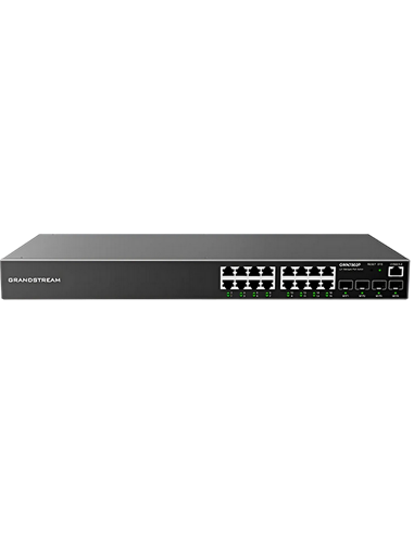 Switch de rețea Grandstream GWN7802, 16x 10/100/1000 Mbps