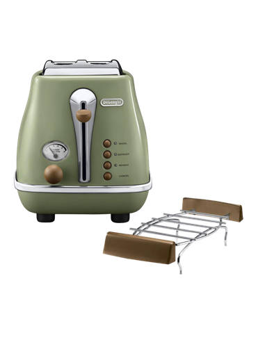 Toaster DeLonghi CTOV 2103 GR, Verde