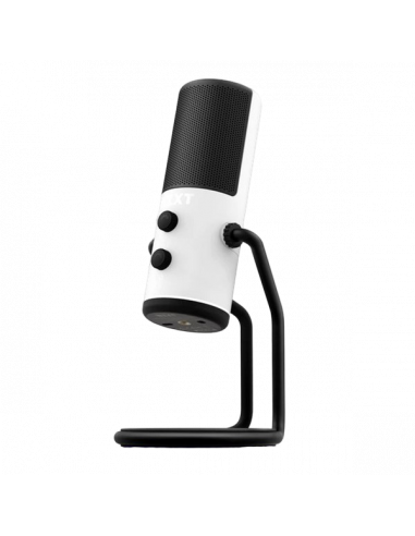 Microfon Gaming NZXT Capsule, Cu fir, Alb