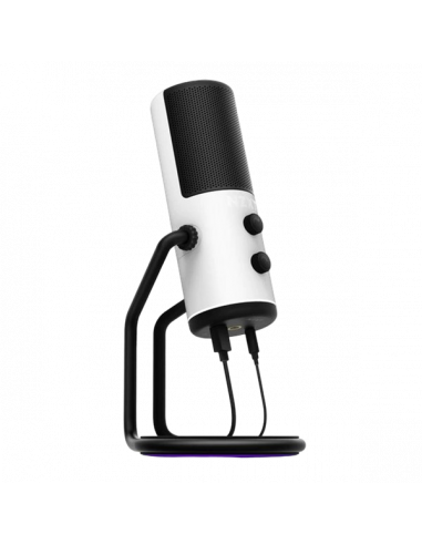 Игровой Микрофон NZXT Capsule, Проводной аналоговый, Белый