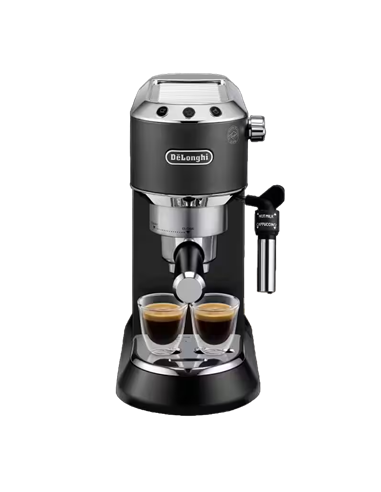 Кофеварка рожковая DeLonghi Dedica Pump Espresso, 1300Вт, Чёрный