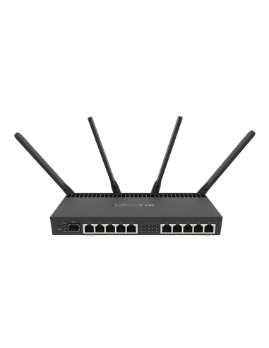 Router MikroTik RB4011iGS+5HacQ2HnD-IN, Negru