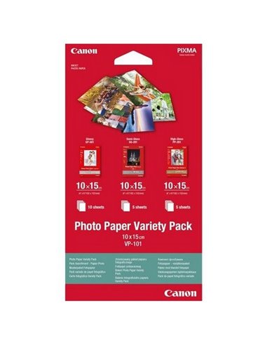 Hârtie fotografică Canon Photo Paper Variety Pack, А6