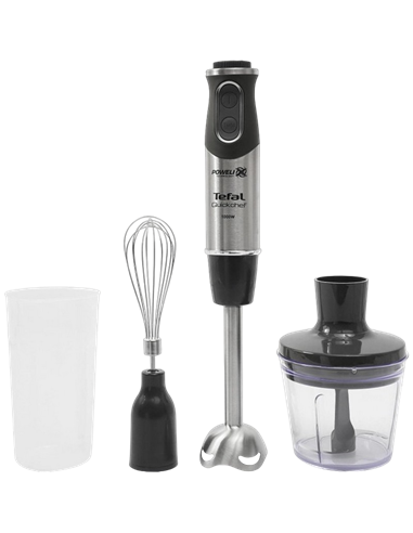 Blender de mână Tefal Quickchef, Negru / Inox