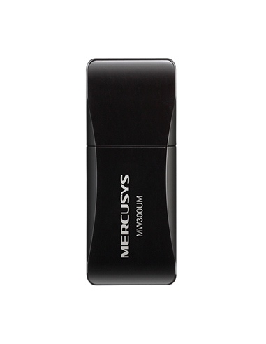 USB Aдаптер MERCUSYS MW300UM, Чёрный