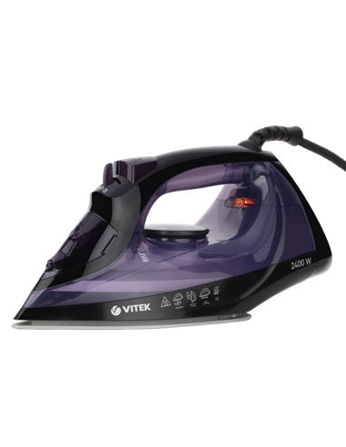 Утюг VITEK VT-8316, 2400Вт, Фиолетовый