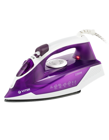 Fier de călcat VITEK VT-8308, 2200 W, Violet