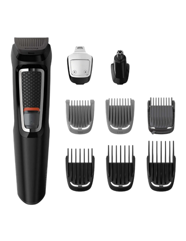 Мужской Триммер Philips Multigroom Series 3000 MG3740/15, Чёрный