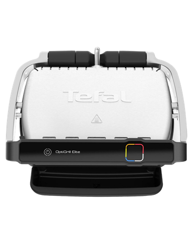 Электрический Гриль Tefal OptiGrill Elite, 2000Вт, Серебристый