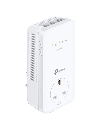 Адаптер Powerline TP-LINK TL-WPA8631P, AV1300, 1300 Mбит/c, Белый