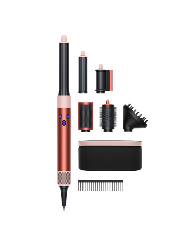 Styler Dyson HS05 Airwrap Complete Long Volumise, 1300W, Strawberry Bronze | Blush Pink