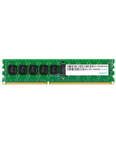 Memorie RAM Apacer AU04GFA60CATBGC, DDR3 SDRAM, 1600 MHz, 4GB, AU04GFA60CATBGC