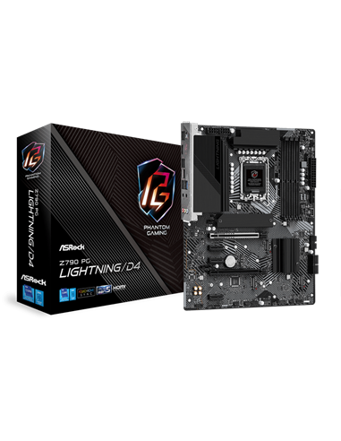 Материнская плата ASRock Z790 PG Lightning/D4, LGA1700, Intel Z790, ATX