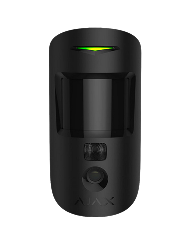 Датчик движения Ajax MotionCam (PhOD) Black, Чёрный