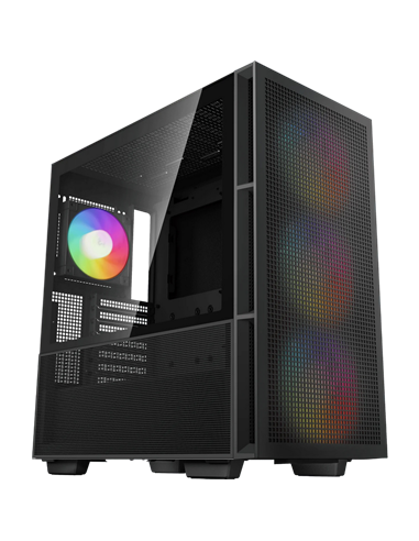 Компьютерный корпус Deepcool CH560, Midi-Tower, Без блока питания, Чёрный