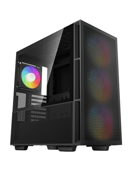 Carcasă PC Deepcool CH560, Midi-Tower, Fără PSU, Negru