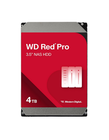 Жесткий диск Western Digital WD Red Pro, 3.5", 4 ТБ <WD4005FFBX>