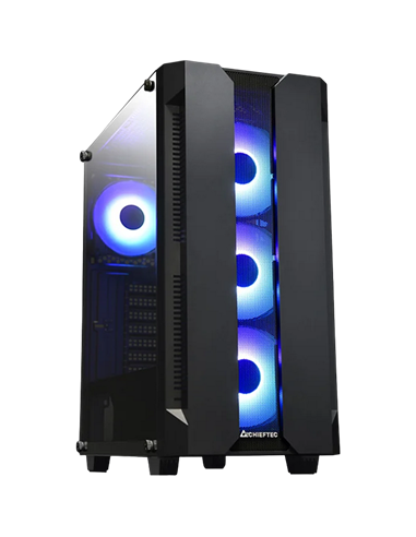 Carcasă PC Chieftec GS-01B-OP, Midi-Tower, ATX, Negru