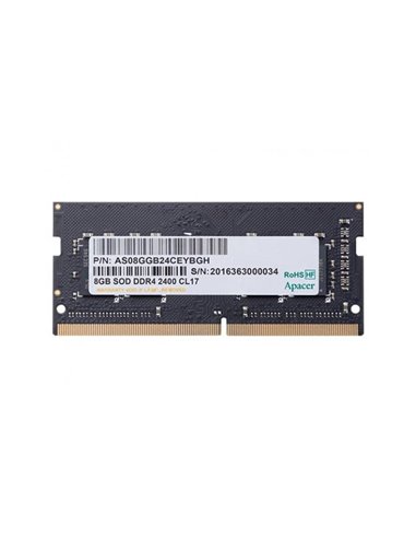 Memorie RAM Apacer AS08GGB32CSYBGH, DDR4 SDRAM, 3200 MHz, 8GB