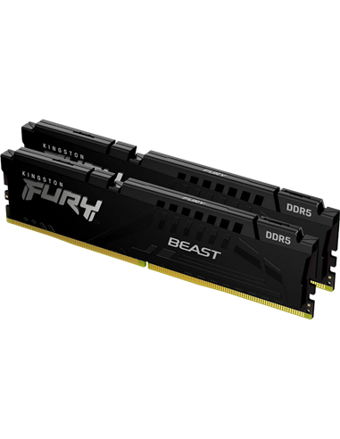 Memorie RAM Kingston FURY Beast, DDR5 SDRAM, 6000 MHz, 16GB, KF560C30BBEK2-16