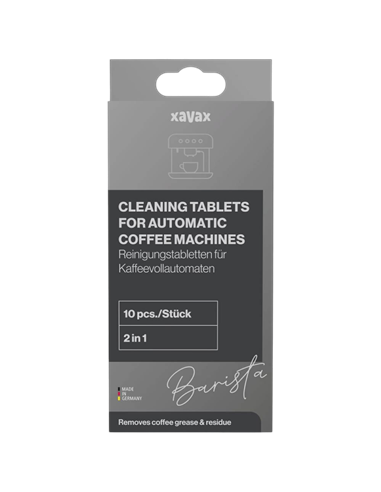 Tablete pentru curățarea aparatelor de cafea Xavax 111281, 10 buc.