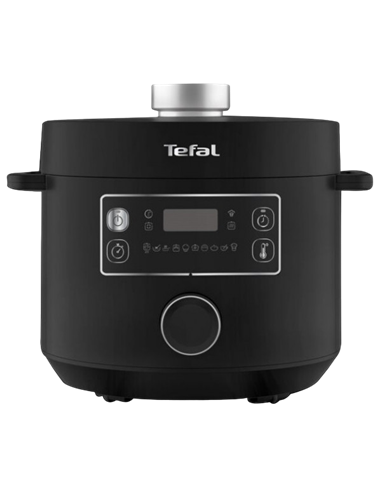 Aparat de gătit multifuncțional sub presiune Tefal CY754830, Negru