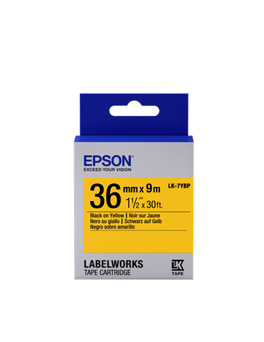 Epson LK7YBP, 36 мм x 9 м