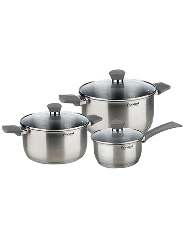 Set de vase Rondell RDS-820, 4,8L, Stainless Steel