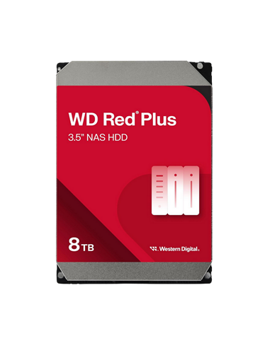 Unitate HDD Western Digital WD Red Plus, 3.5", 8 TB WD80EFPX